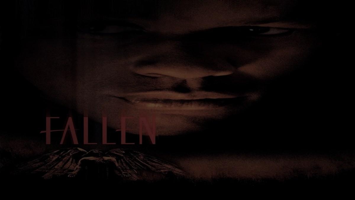 Still from Fallen (1998) — tmdb poster (id 9411); genuine film poster. baked at factor 0.45, 1200x675